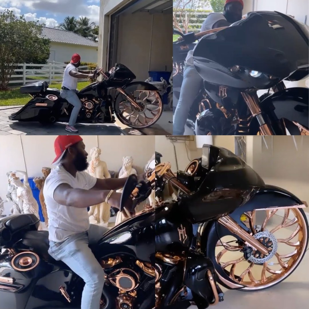 Kanye - 🏍️💎 Rick Ross just showed off his $1 MILLION custom motorcycle ...