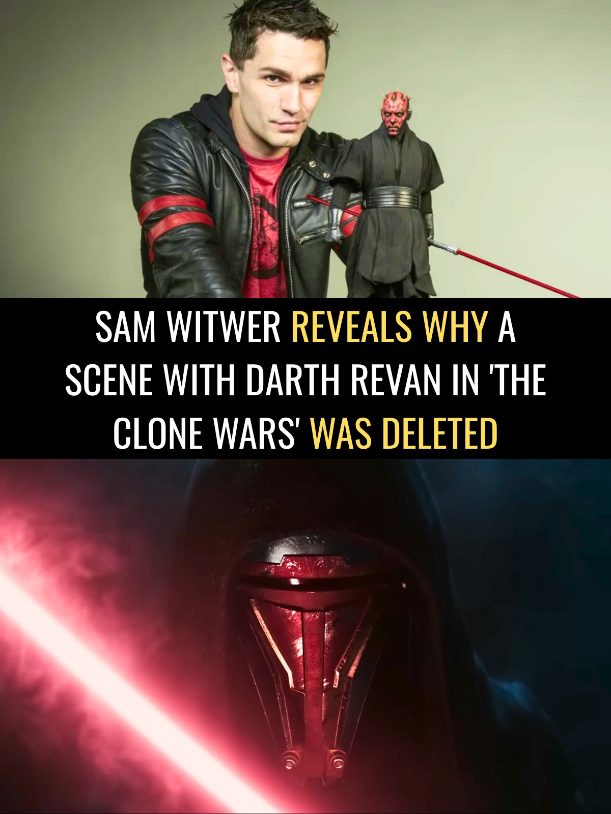 The Legacy - Revan was fully designed, voiced, and even animated for an ...