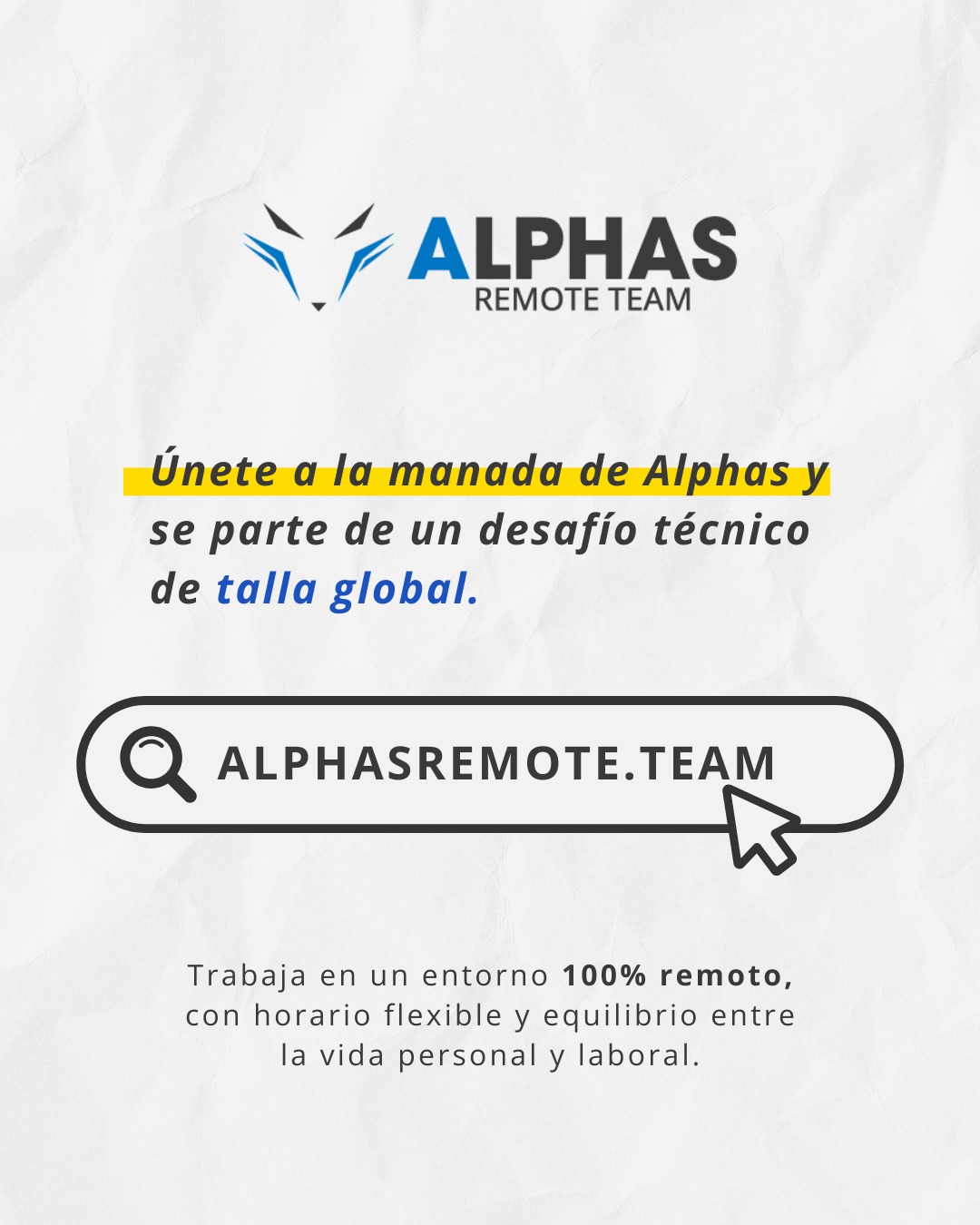 Talentos Alphas Remote Team