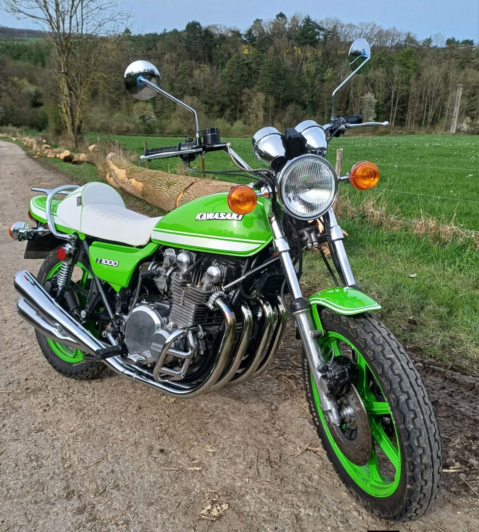 Z1000 A1 (1977) In Belgium near Bastogne