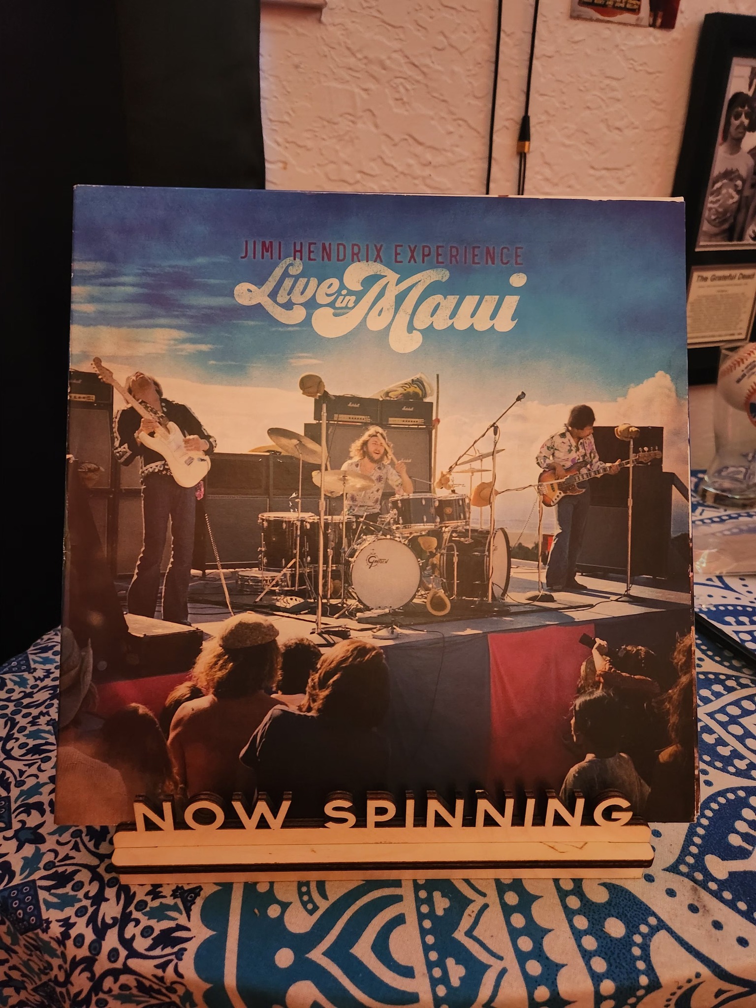 Jimi Hendrix Experience live in Maui '70 3 LP set