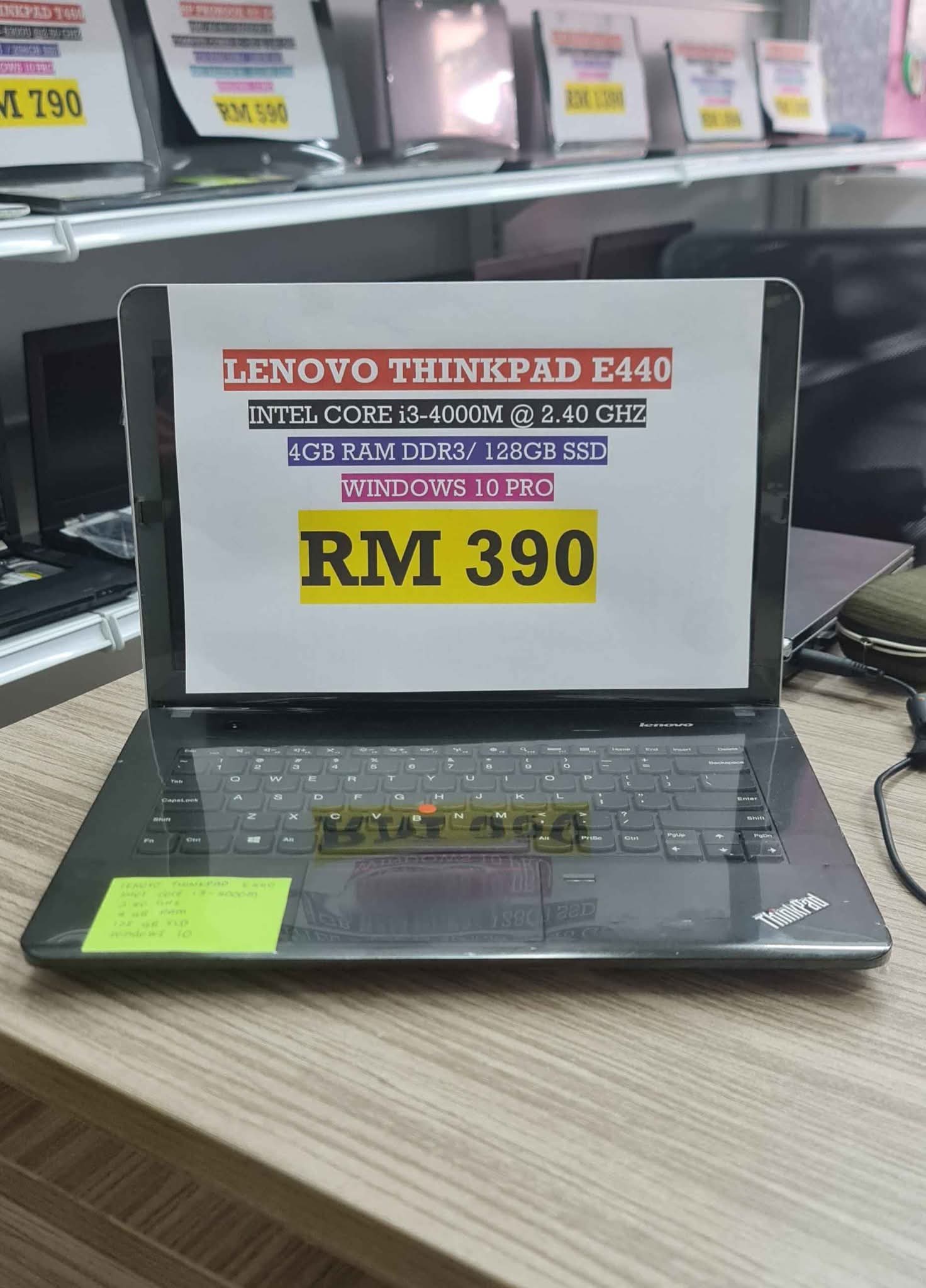 Last unit)Lenovo Thinkpad E440, Intel core i3-4 gen, 4GB RAM 