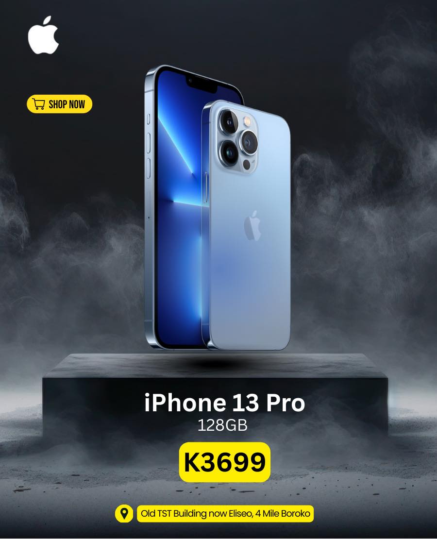 ✨ iPhone 13 Pro (128GB) 📸 Pro camera. ⚡ Super fast. 🔋 Long