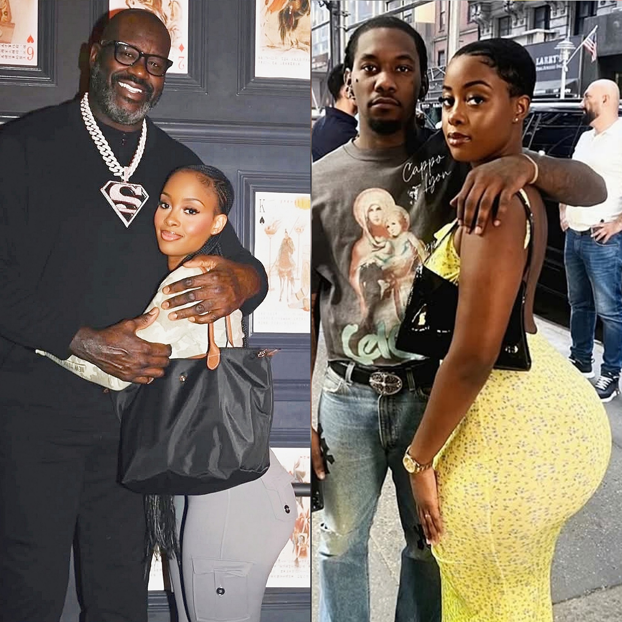 90’s - Shaq linked up with the woman who went viral standing next to ...
