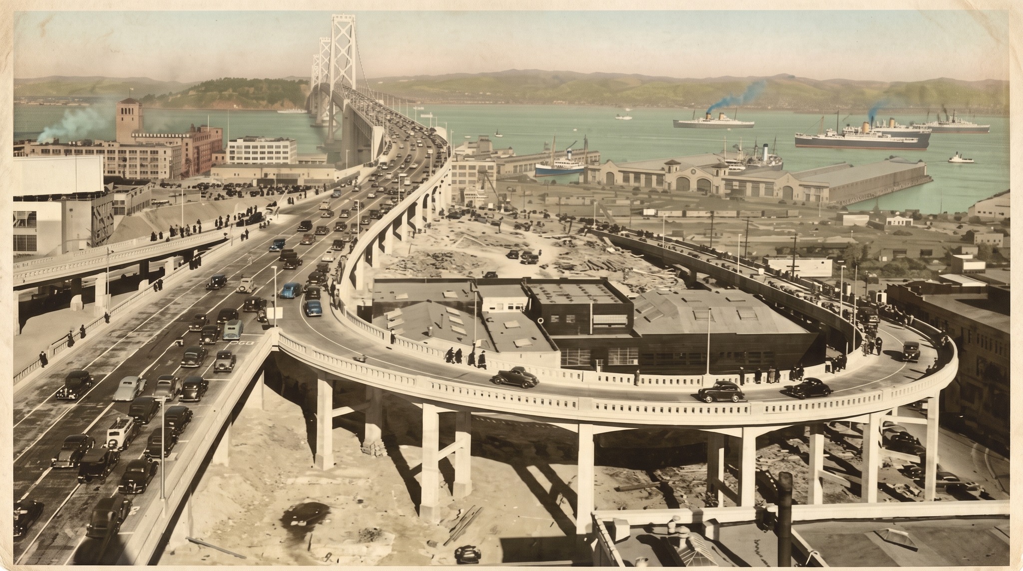 San Francisco-Oakland Bay Bridge's history and construction