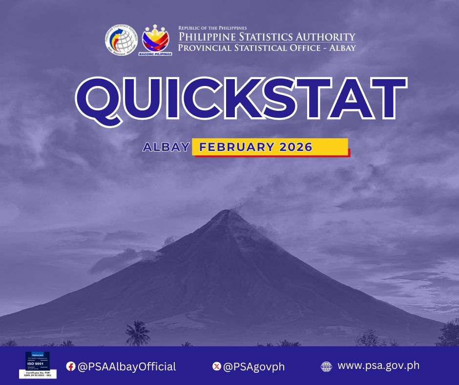 Philippine - Albay Quickstat for February 2026 Quickstat: https://drive ...