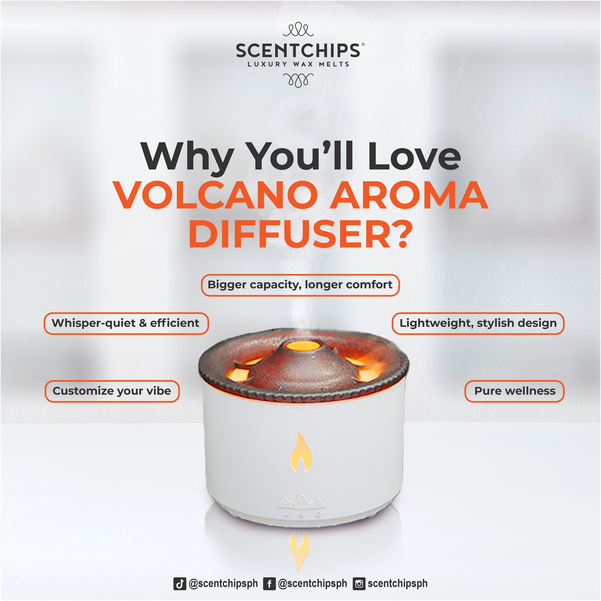 Scentchips - Scentchips Volcanic Aroma Diffuser Bring the calming power ...
