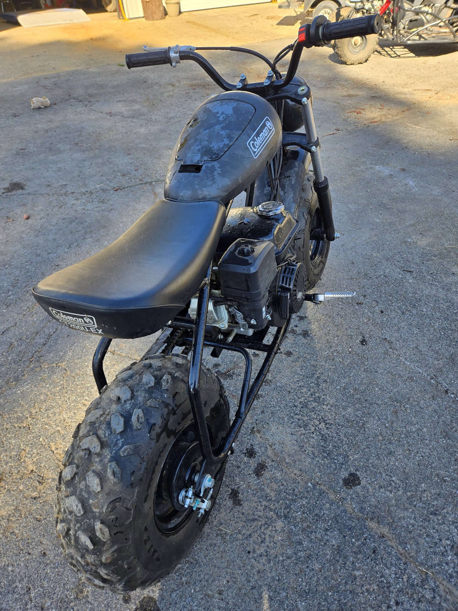 coleman mini bike ct200u-ex price Fuel Tank for Axis M200 Hisun, 5.5L Carbon Fiber electrical wiring and trailer Brakes Coleman Mini Bike CT200U-EX -