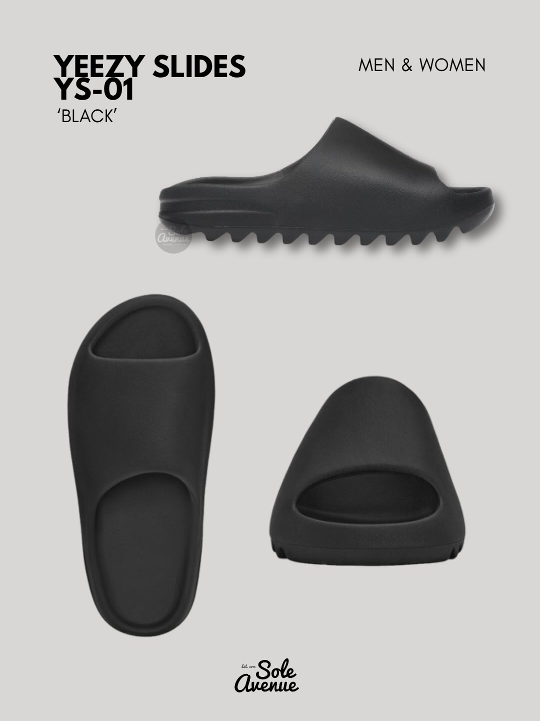 Kanye is back 👀 The new Yeezy Slides “YS-01” have officially