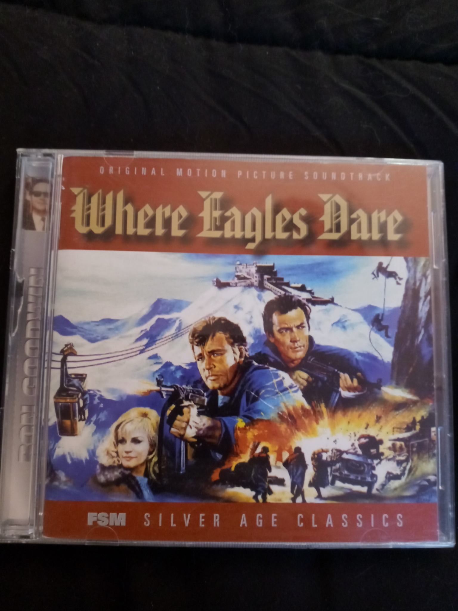 Where Eagles Dare soundtrack CD with Ron Goodwin's score