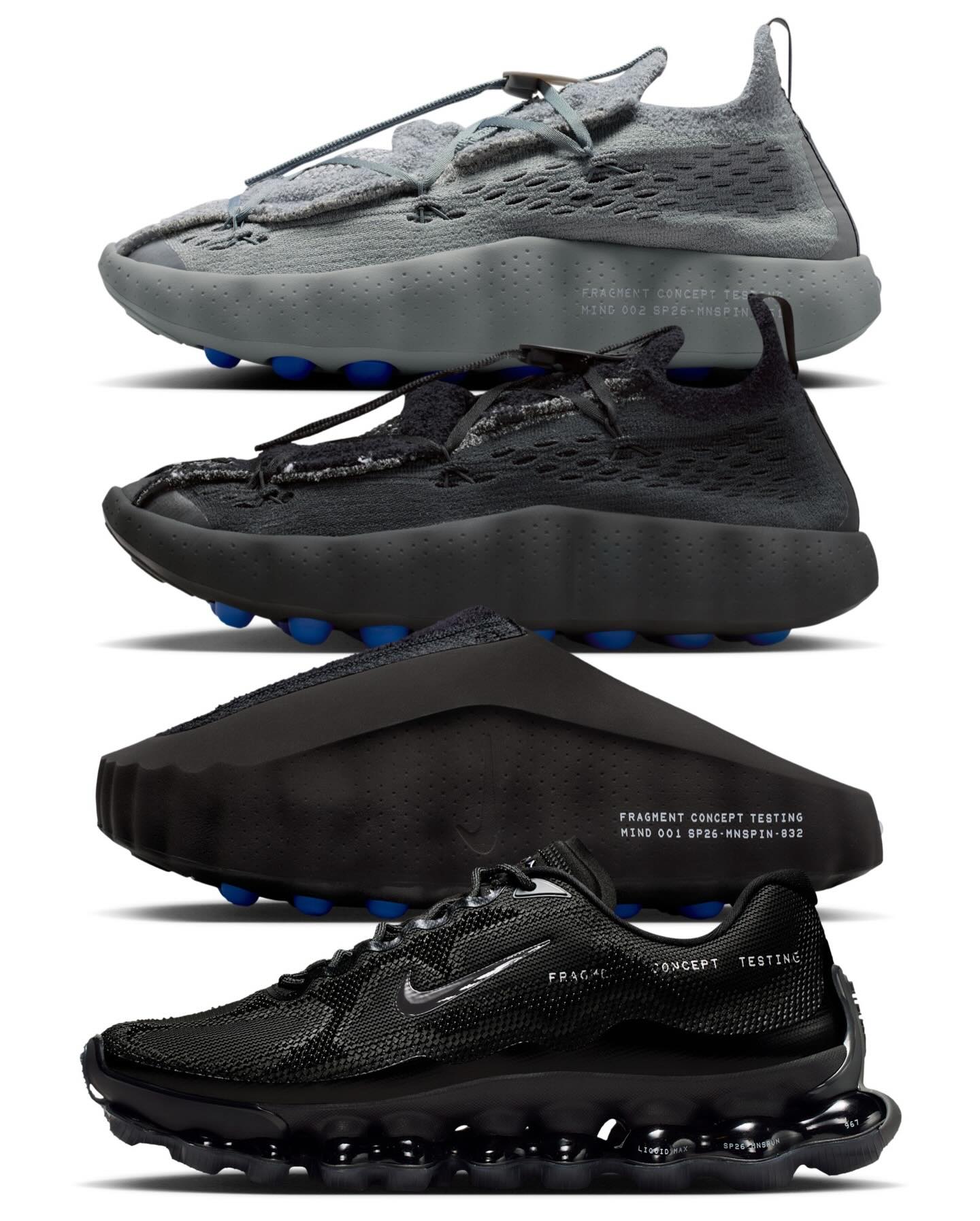 Fragment x Nike Collection ⚡️ Nike Mind 001 & 002 ?️ March 
