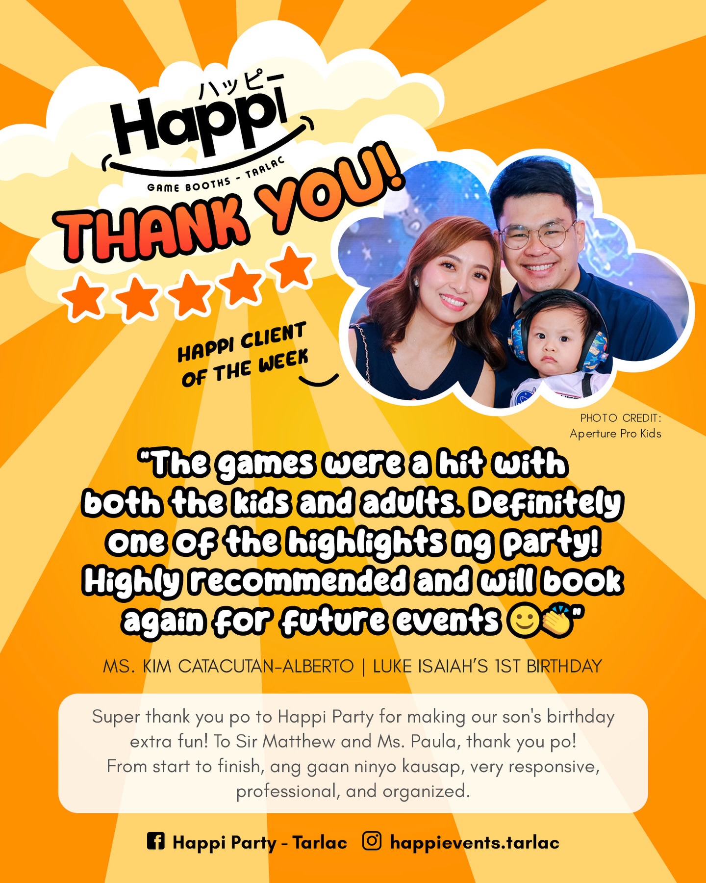 Happi Party - Tarlac | Tarlac