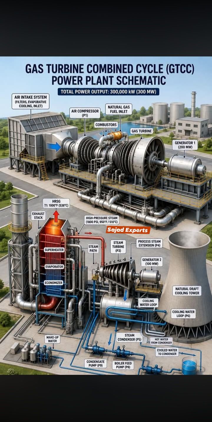 COMBINED CYCLE POWER PLANT Double the Power, Half the Waste ​Ever