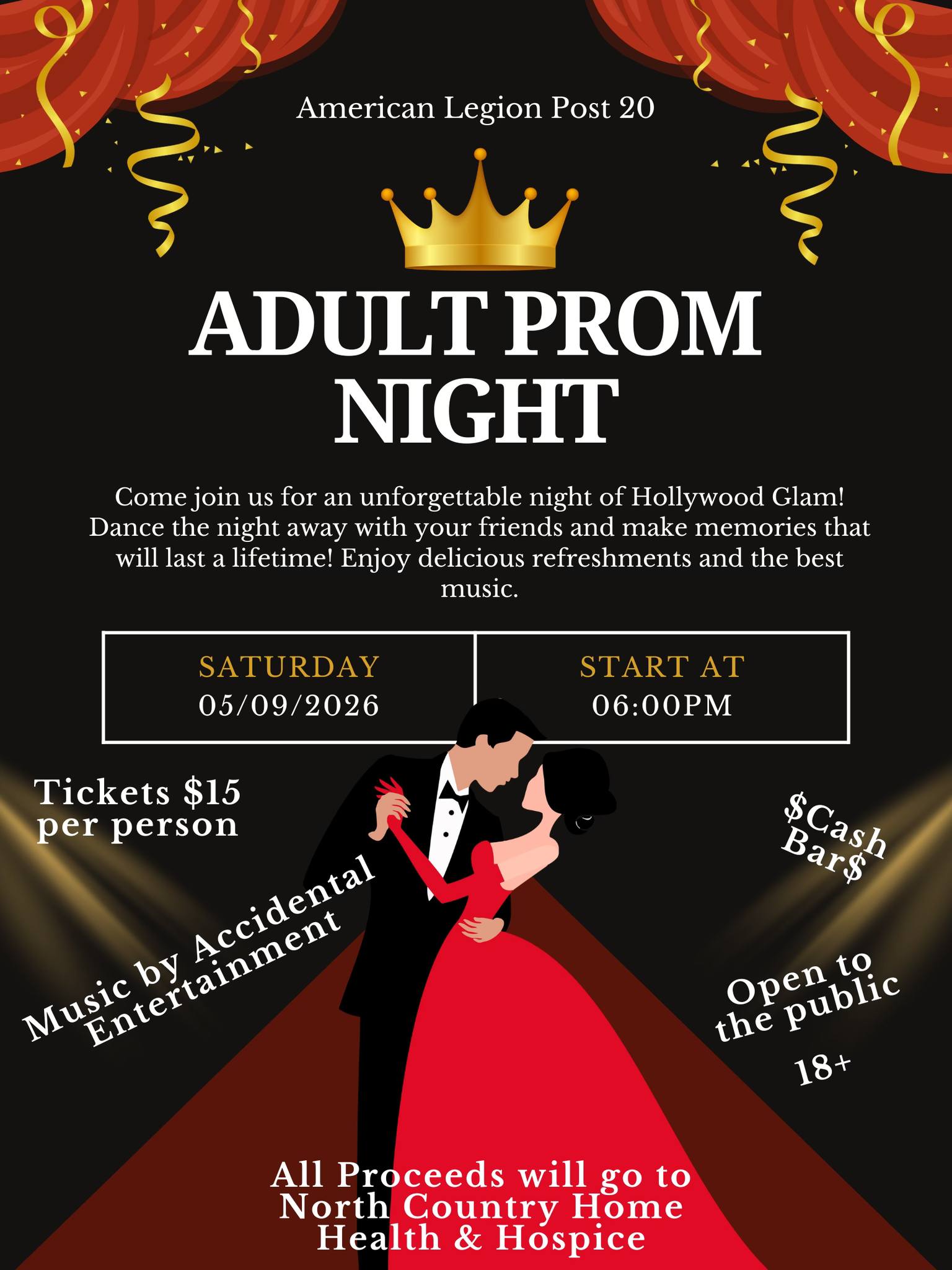 Hollywood Glam Adult Prom