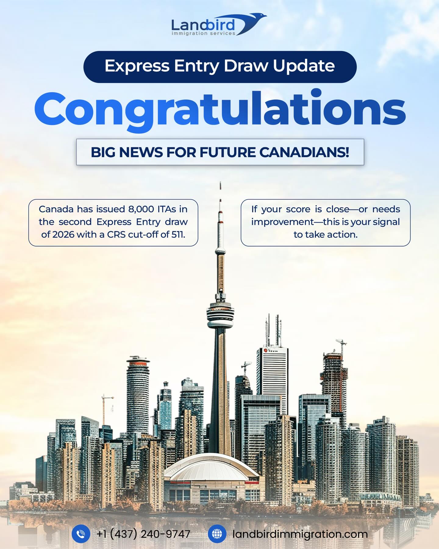 🇨🇦 Big News for Canada PR!... - Landbird Immigration Services | Facebook