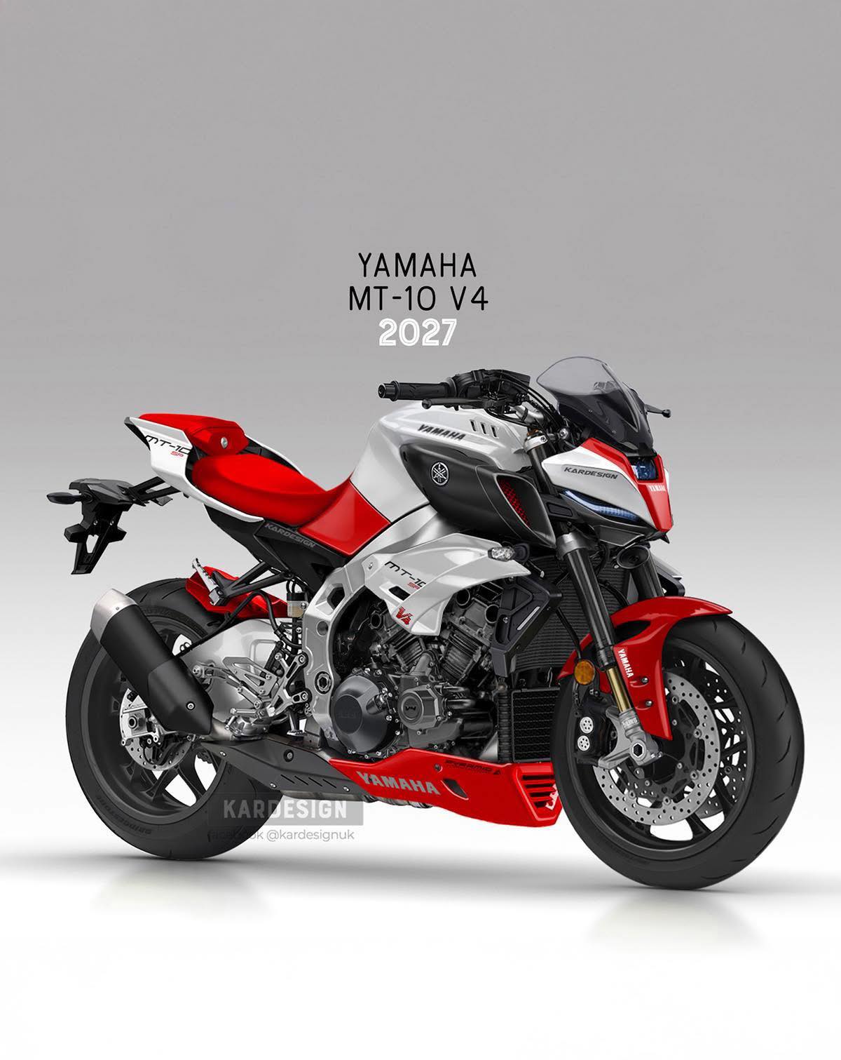 2027 YAMAHA MT-10 V4 ❤️ 📸 kardesignuk #yamaha