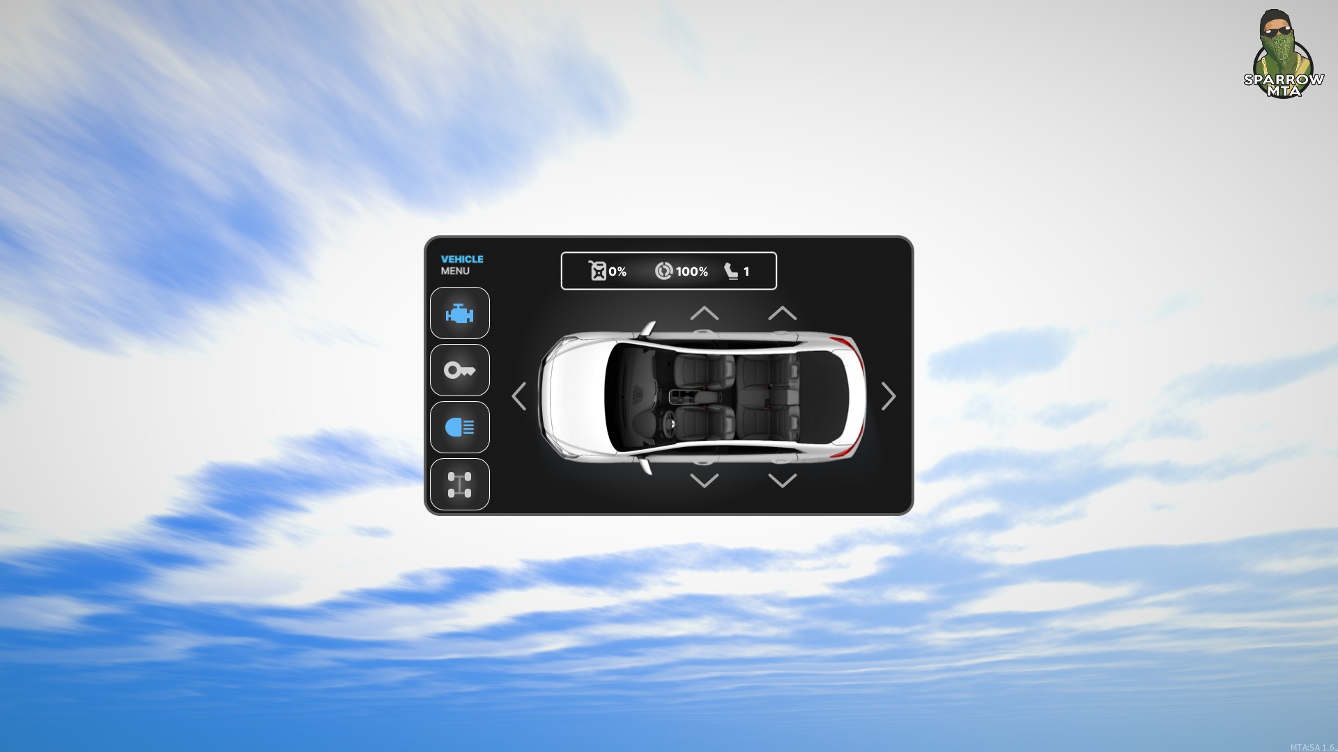 SparroW MTA SA Scriptleri - MTA:SA Vehicle Control Panel Script https ...