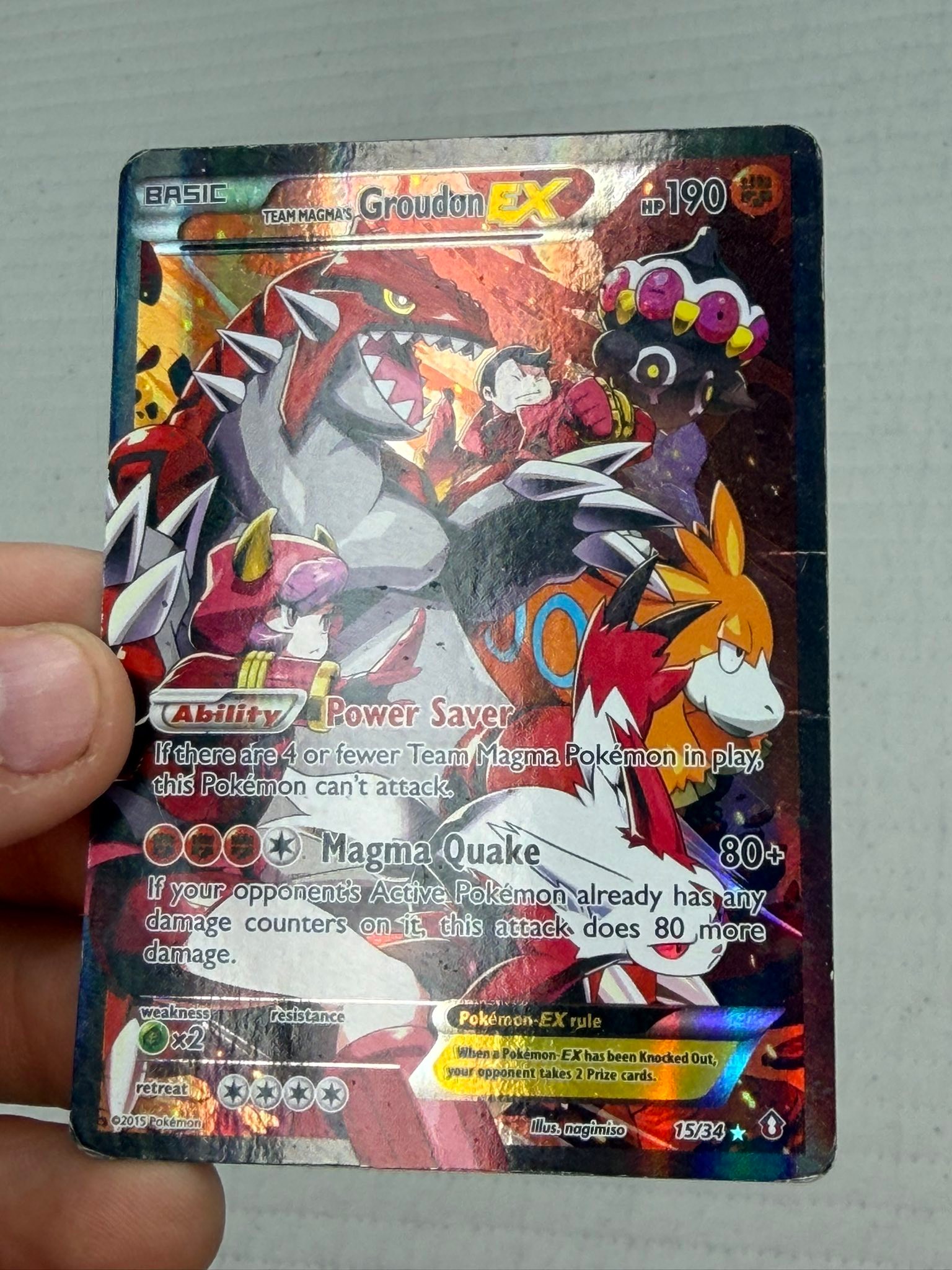 pokemon team magma cards TCG: EX vs. Team Aqua Booster Pack (Houndoom) have for your premier collection. The Most Expensive Team Magma