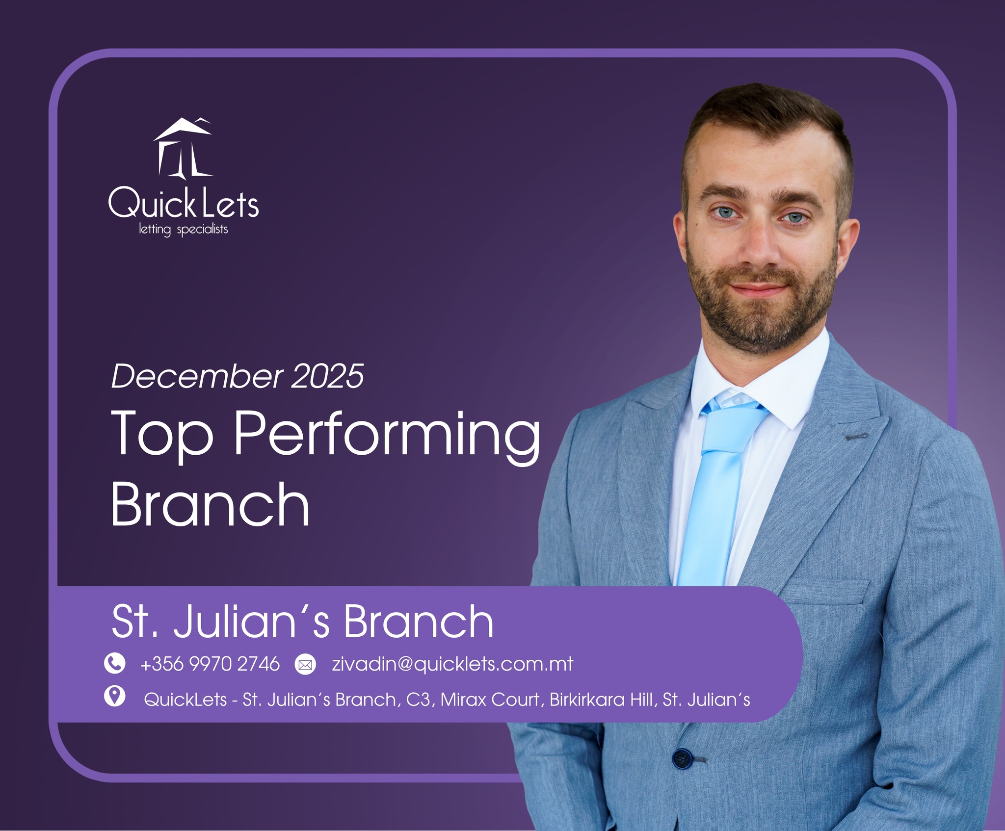 What a way to close the... - QuickLets - St. Julian's Branch | Facebook