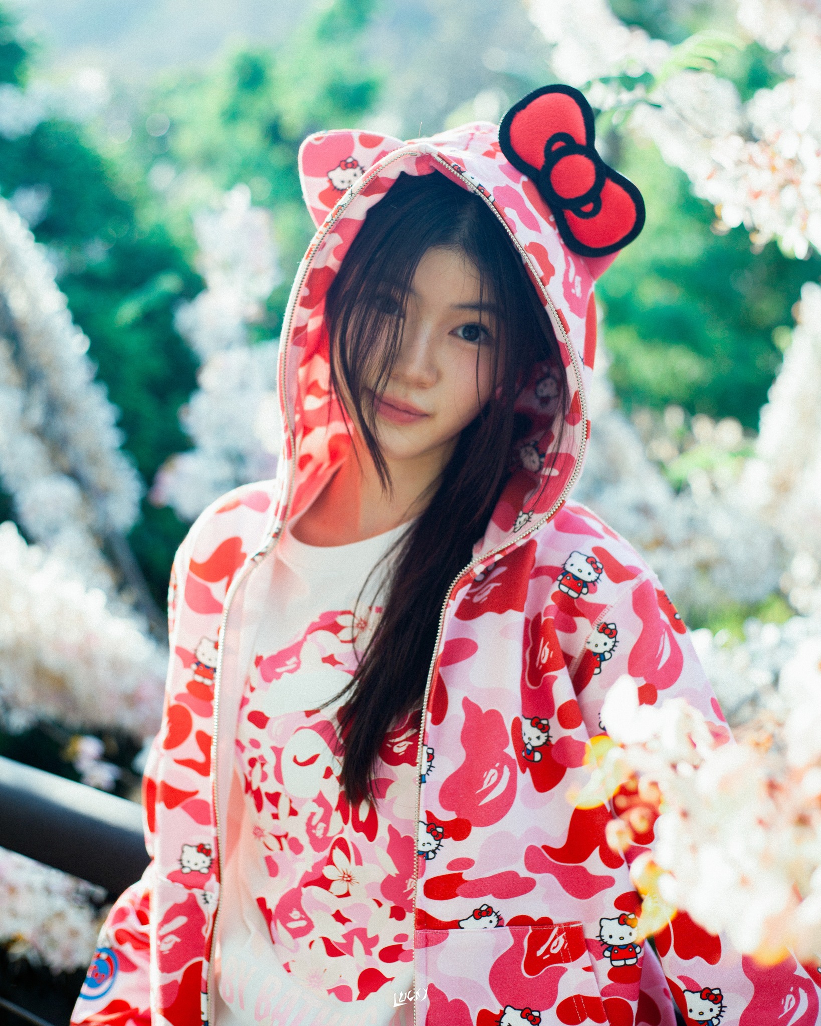 BAPE Hello Kitty Camo Full Zip Hoodie Available Now. Starting 