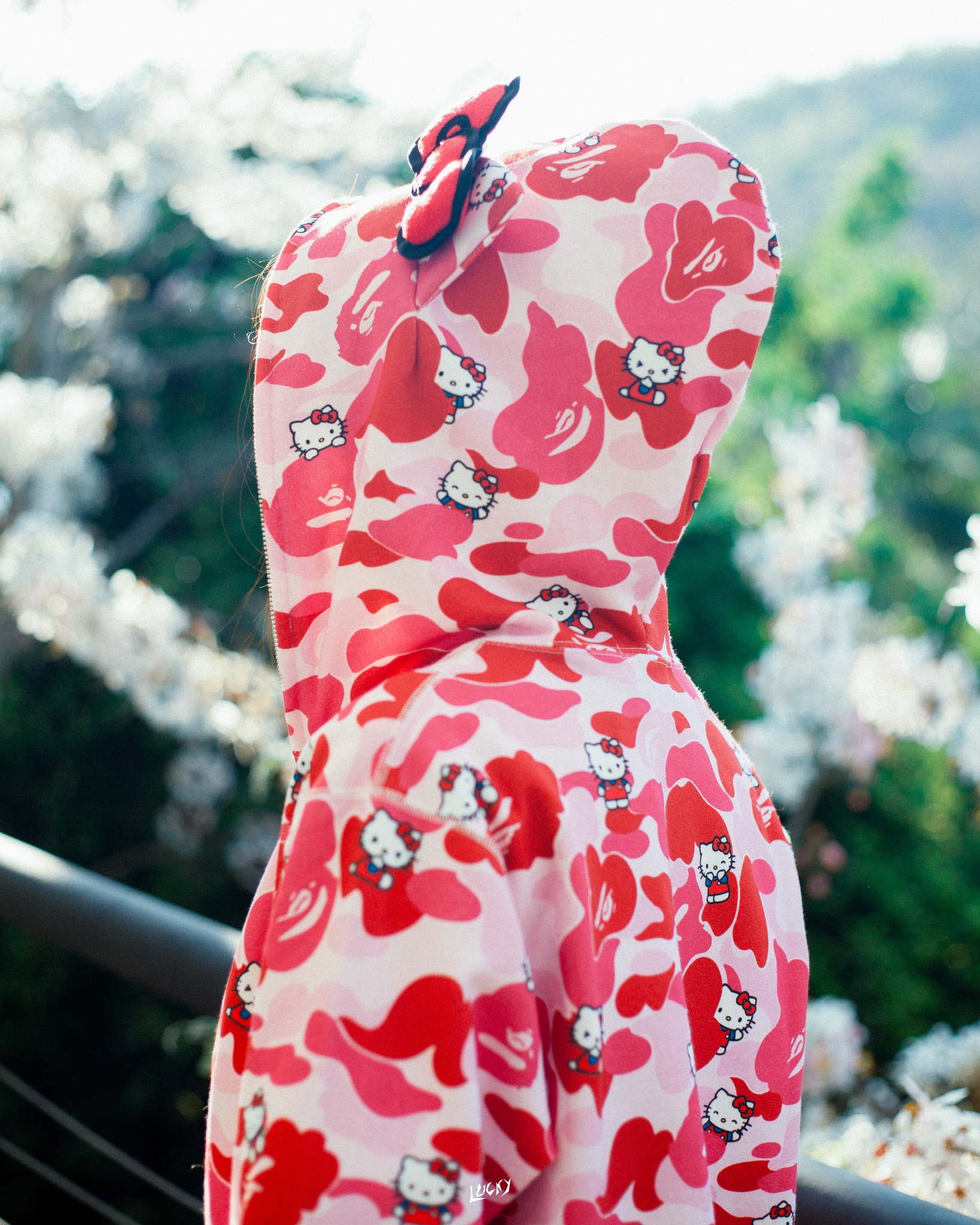 BAPE Hello Kitty Camo Full Zip Hoodie Available Now. Starting 