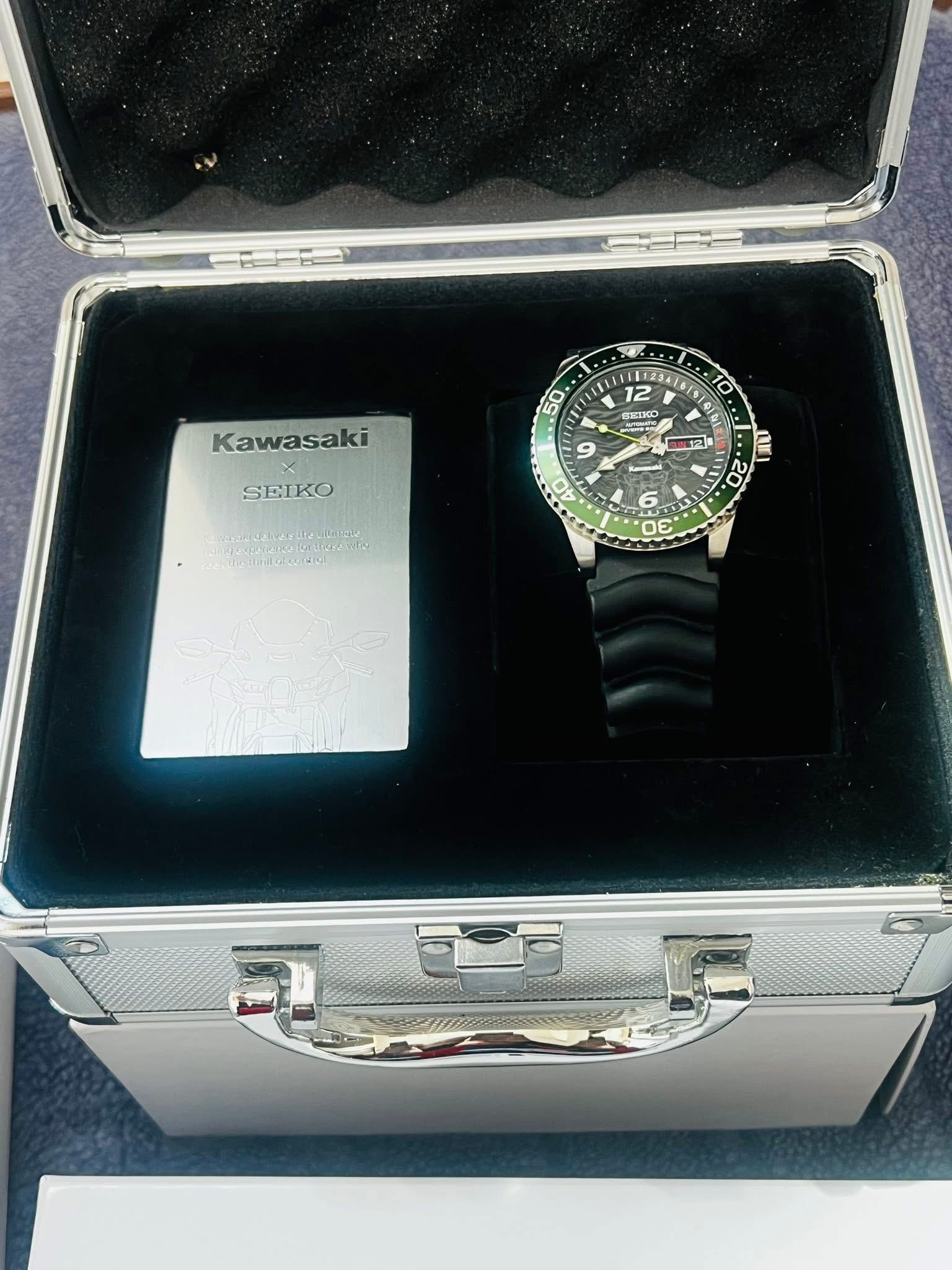 ジャンク】SEIKO 10BAR Seiko ninja zx-10r watch for sale