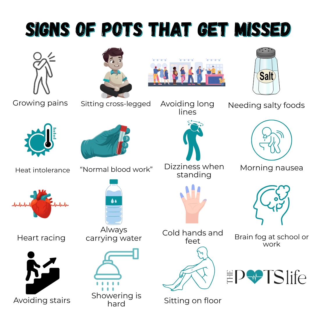 The POTS - Sometimes the signs were wrong before the diagnosis, they ...