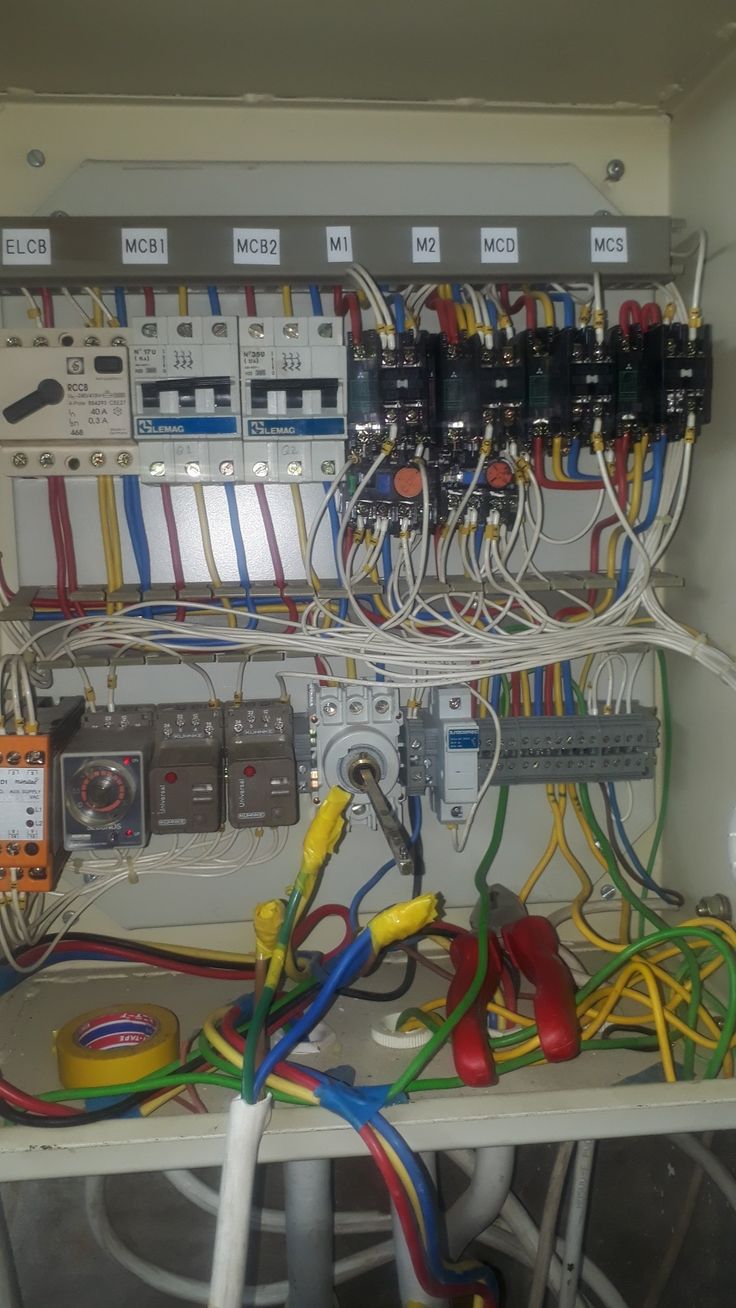 Electrical Control Panel Component Identification | Facebook