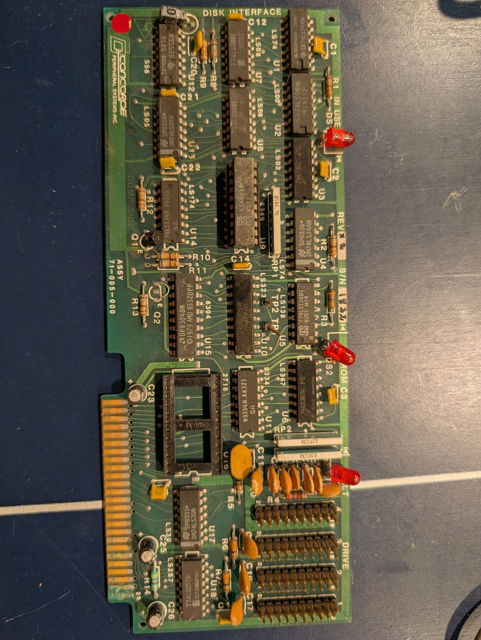 Concorde Peripheral Systems 4 drive controller ROM needed