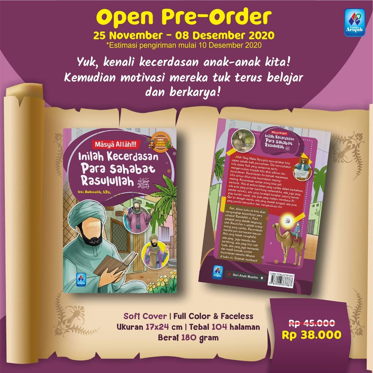 Gamis Ukhti - *KECERDASAN PARA SAHABAT RASULULLAH* 🖋️... | Facebook