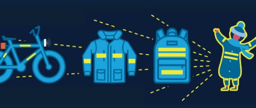 City - Safety Tips for Bikers and Pedestrians 1. To be safe, be seen ...