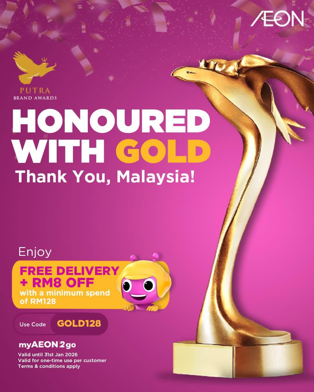 Shopping - Gold at the Putra Brand Awards 2026! Thank you, Malaysians ...