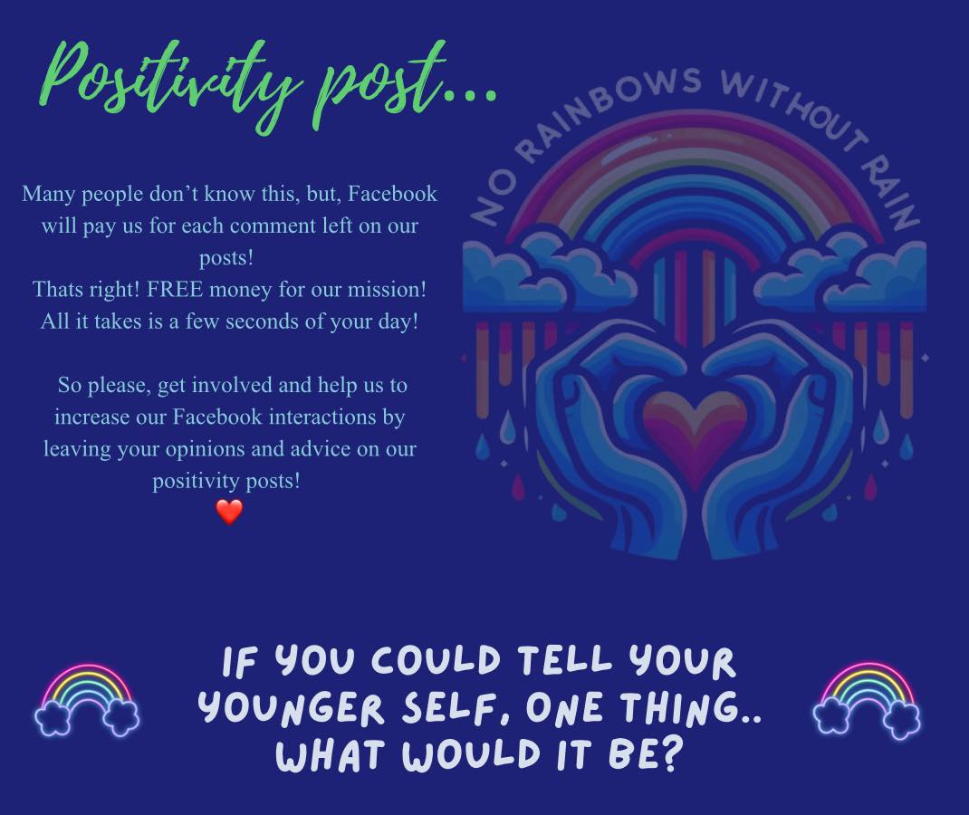 Don’t forget the lads... - No Rainbows Without Rain - SSC | Facebook