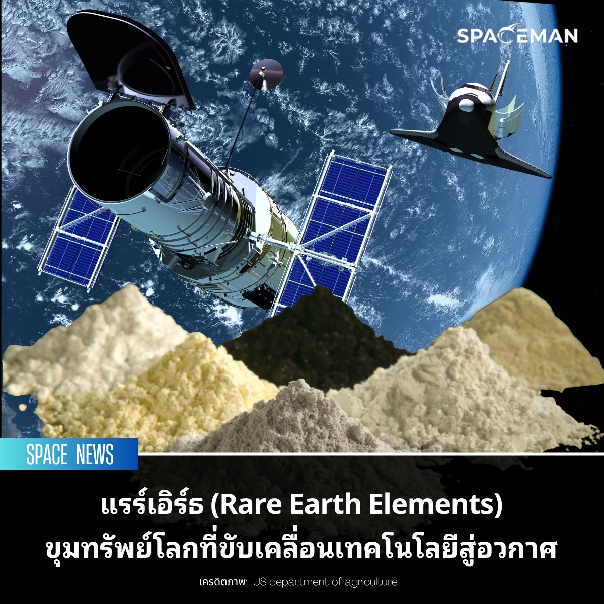 #แรร์เอิร์ธ (Rare Earth Elements)... - Spaceman มนุษย์อวกาศ | Facebook