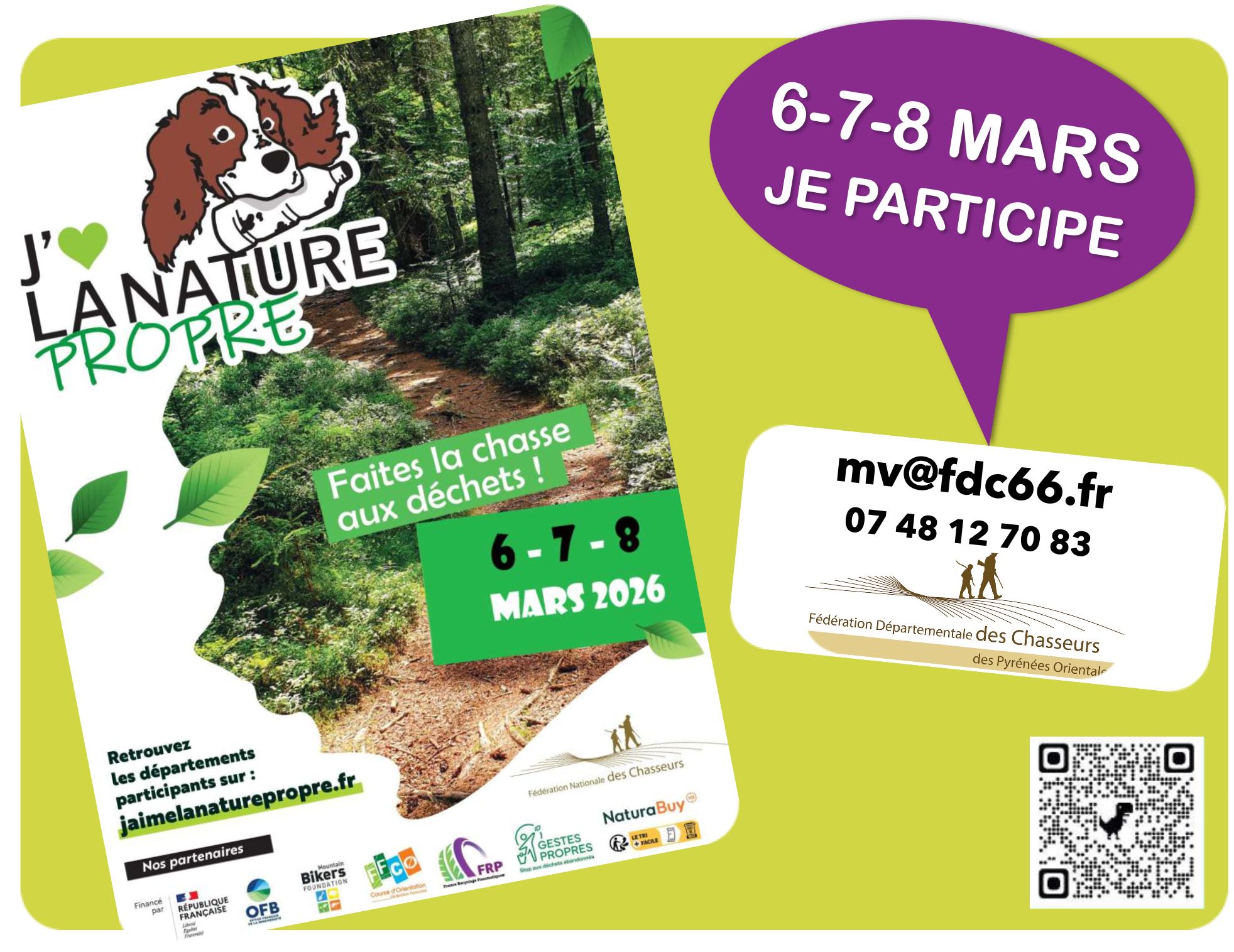 Édition 2026 de l’opération nationale "J'aime la Nature Propre" ! Un ...