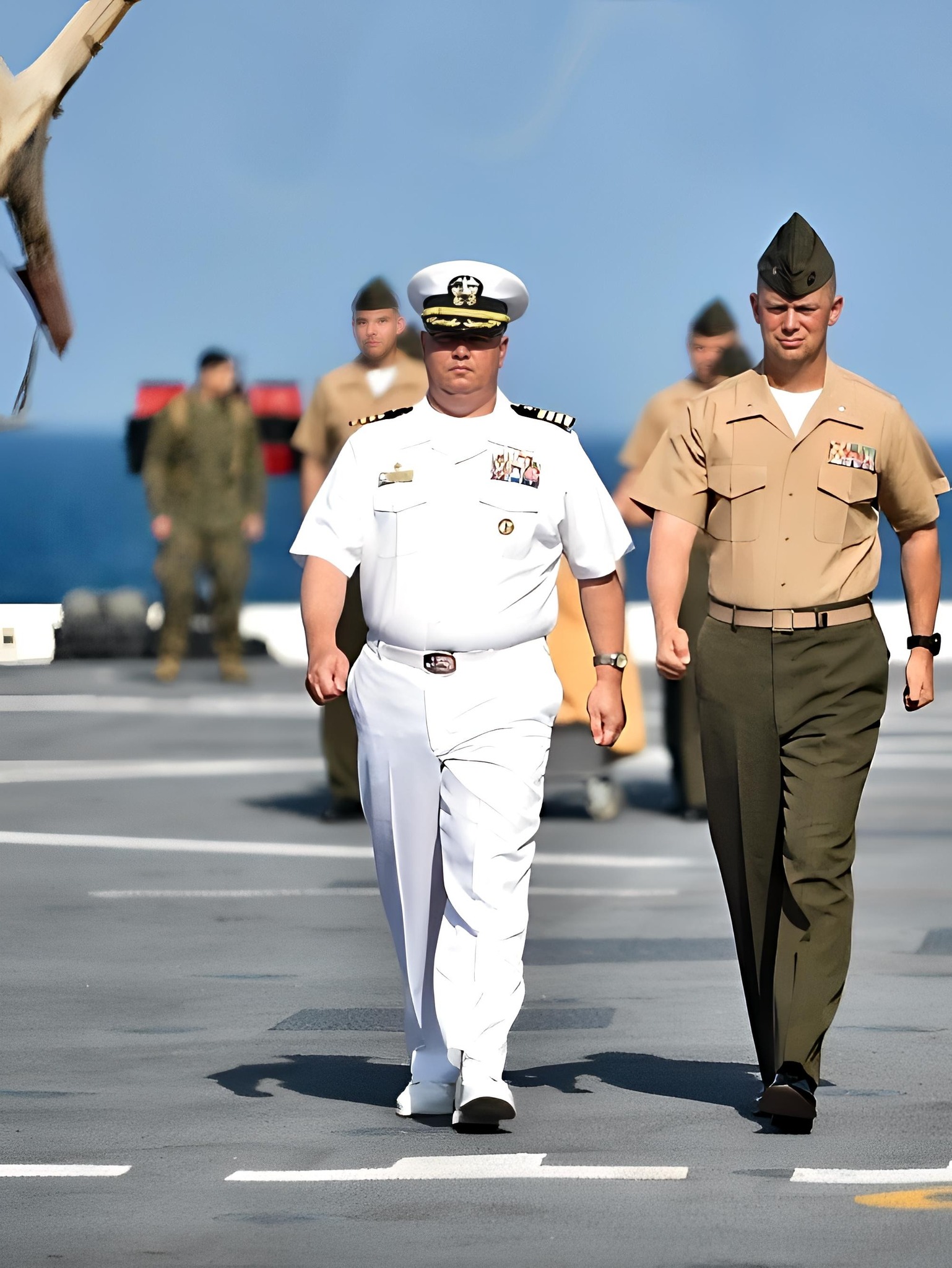 Go - Capt. Darren Glaser, commanding officer of the amphibious ...