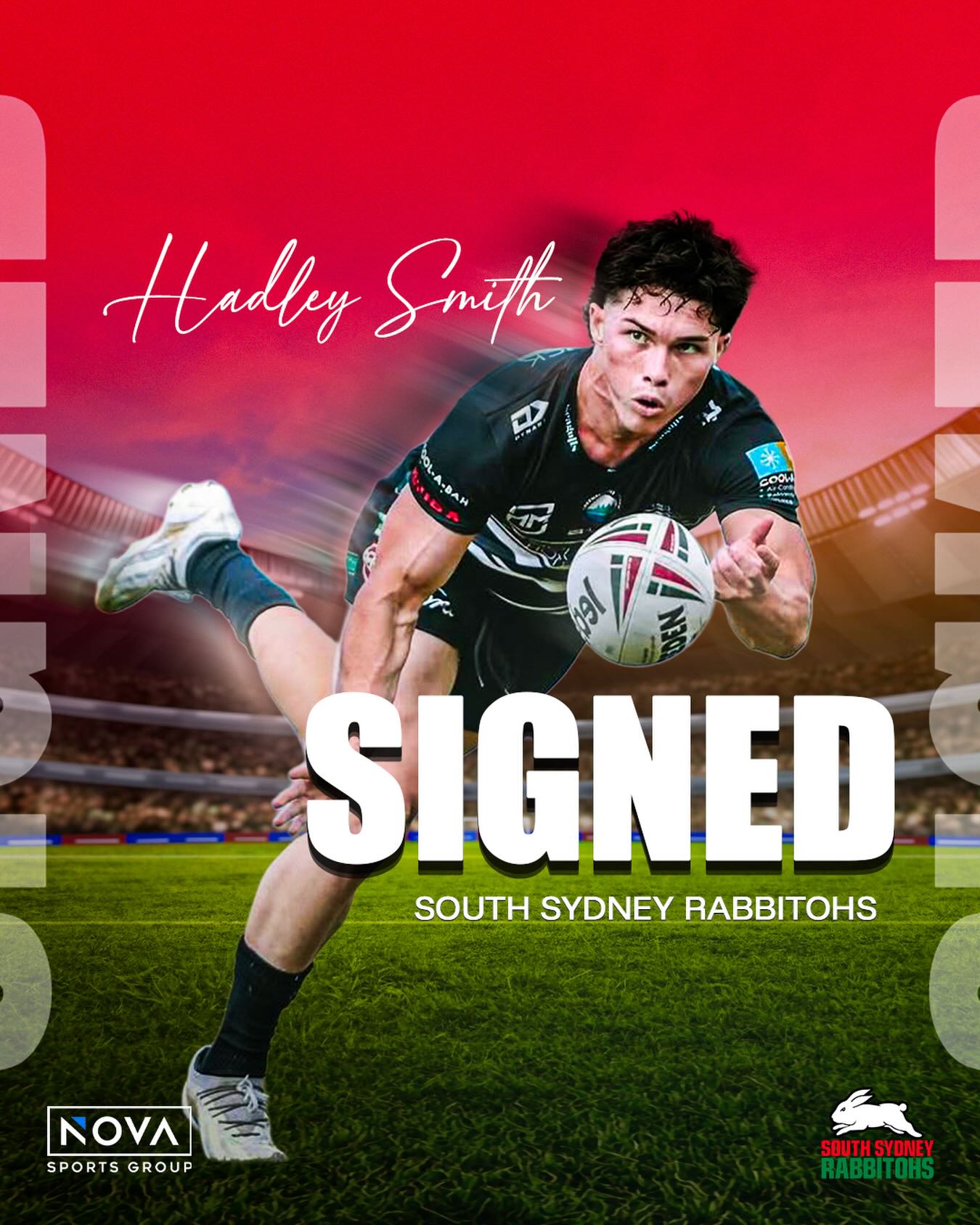 SIGNED | 🔏 We’re proud to share that... - Nova Sports Group | Facebook