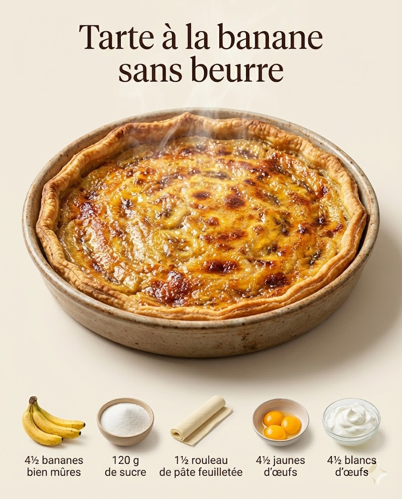 Les - 🍌🥧 LA TARTE À LA BANANE LÉGÈRE QUI FAIT FONDRE TOUT LE MONDE 🥧🍌 ...