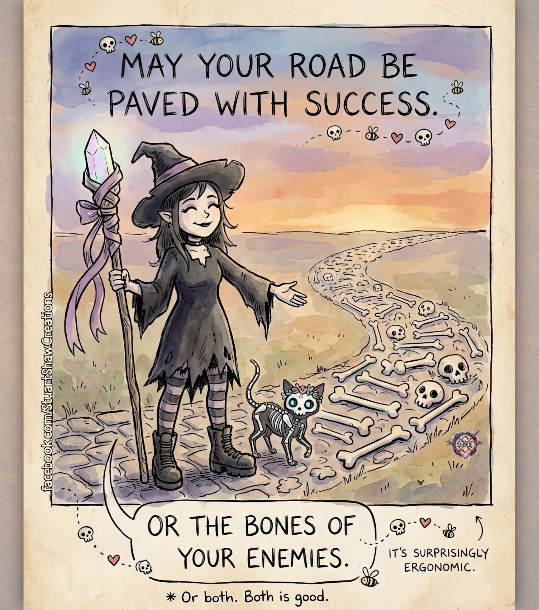 Stuart - They say the road to success is paved with hard work, but ...