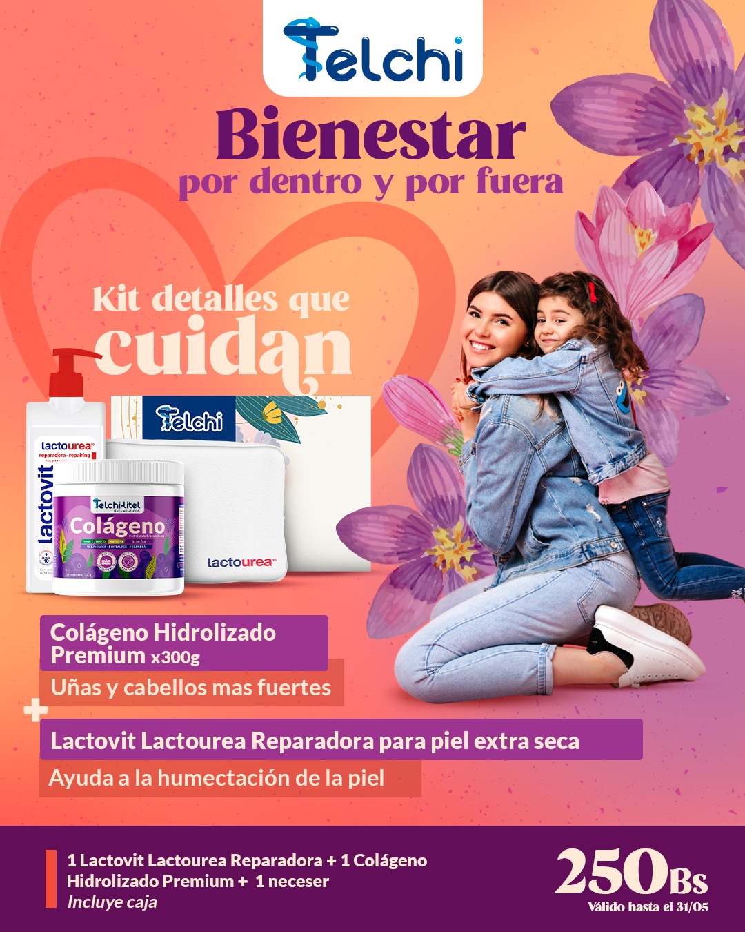 Telchi - La combinación ideal: • Colágeno para fortalecer desde adentro ...