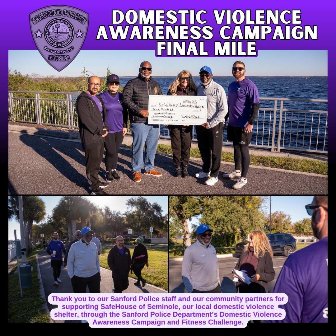 Sanford - Our Domestic Violence Awareness Campaign and Fitness ...