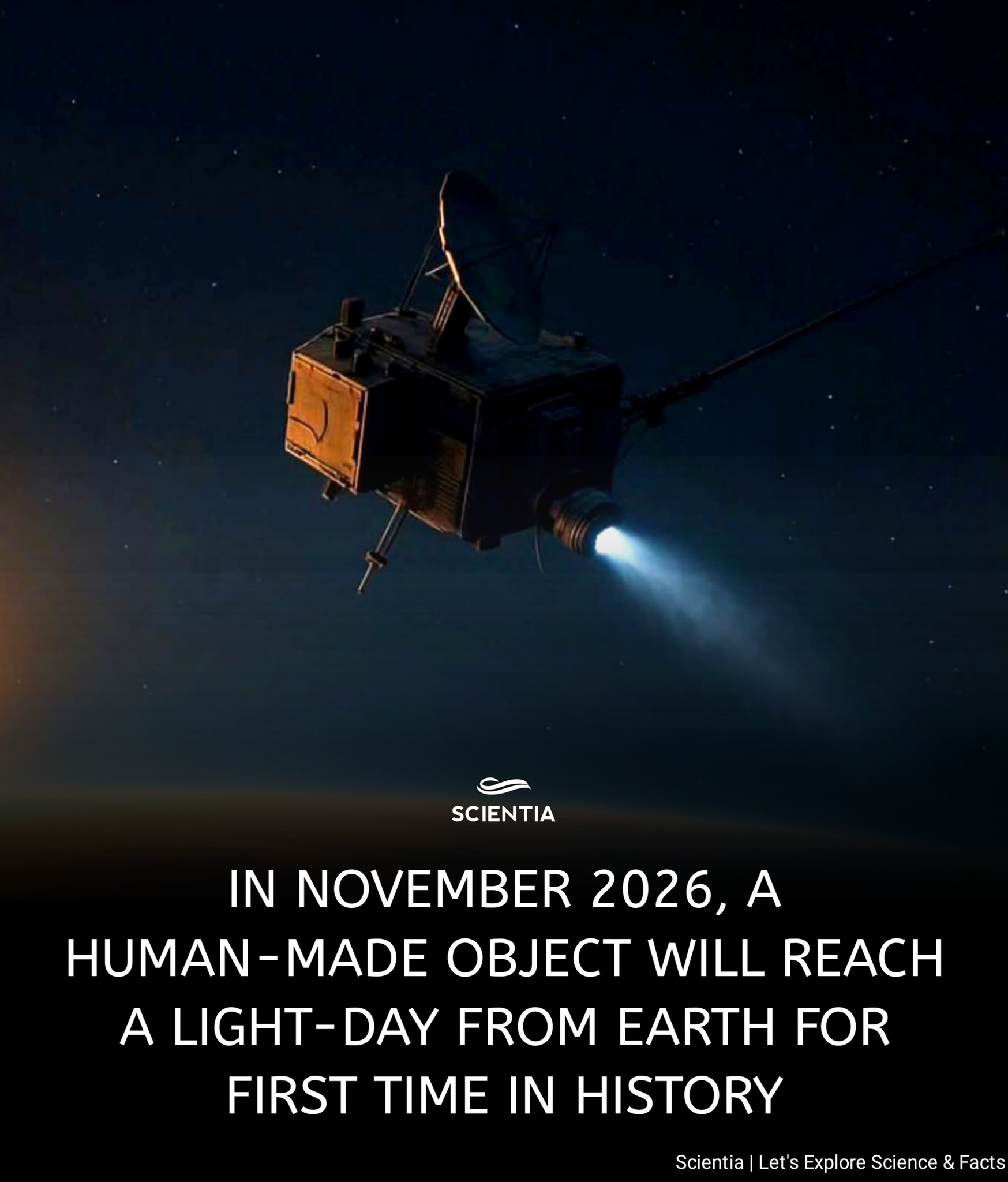 NASA has officially confirmed that in November 2026, the Voyager 1