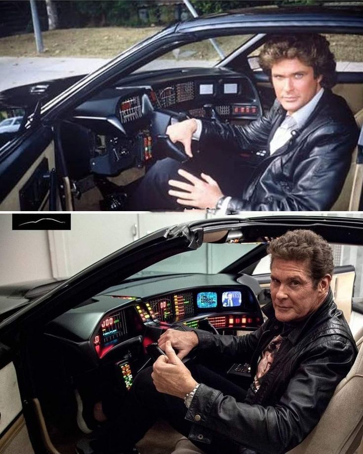Knight - Great shot of the Lone Crusader then and now! Knight Rider ...