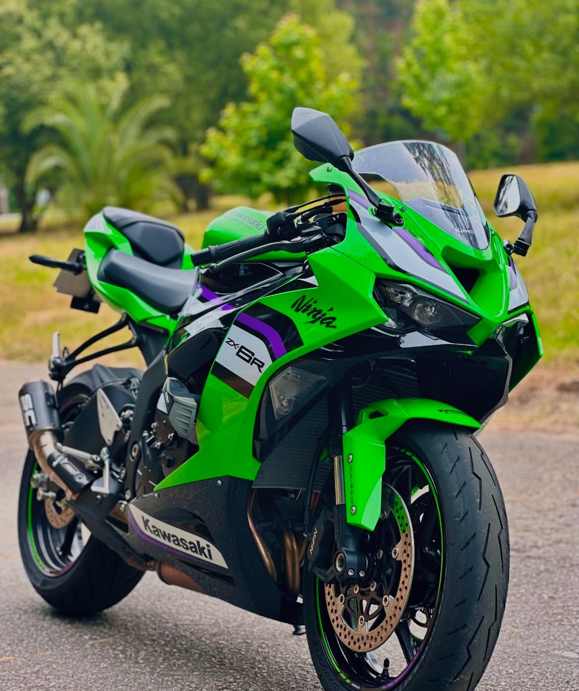KAWASAKI NINJA ZX6R 💚 #kawasaki #KawasakiMotorcycles