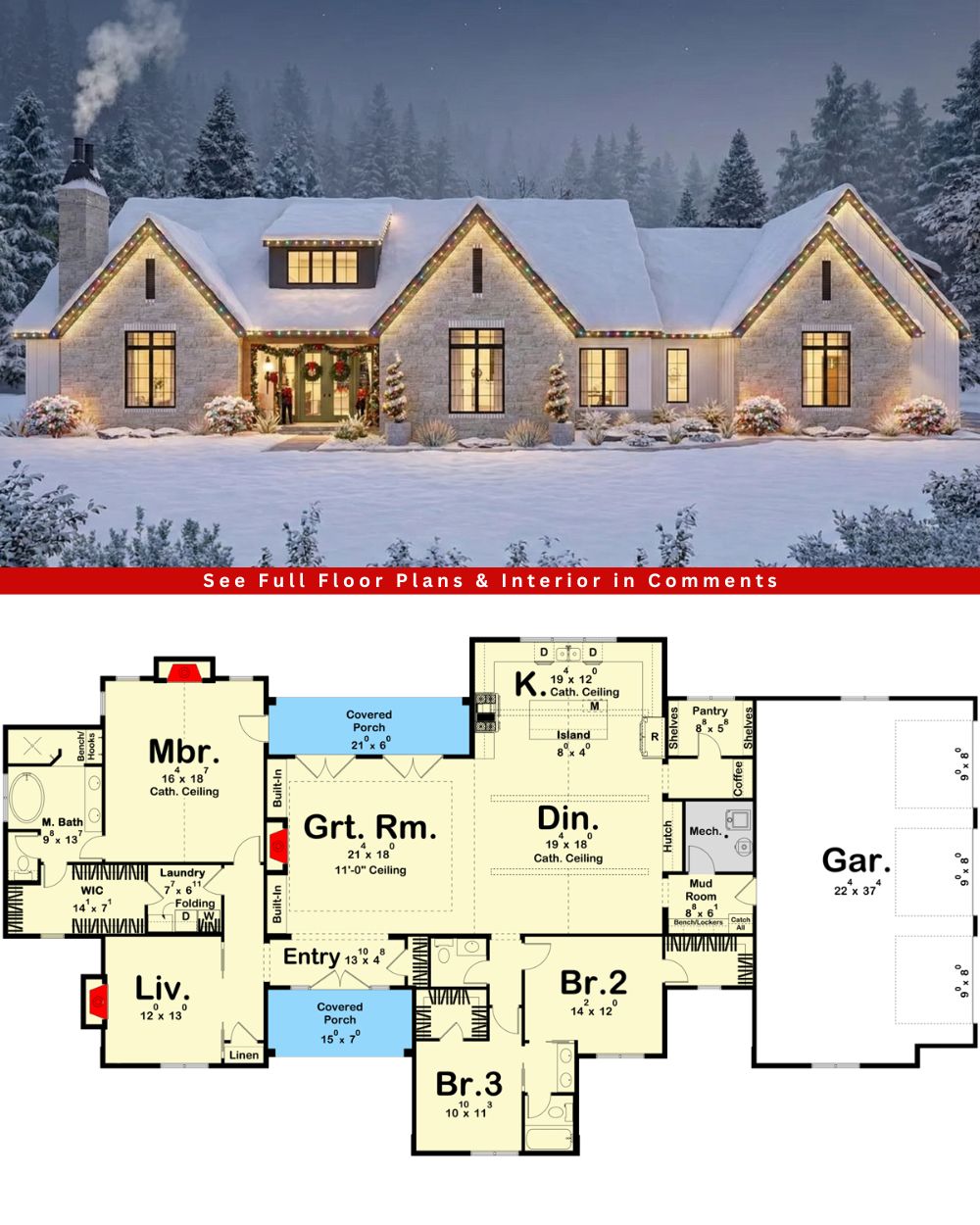 House - Discover the charm of this Cozy Modern Euro-Cottage with a ...