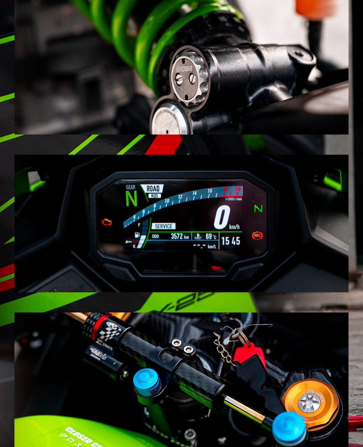 KAWASAKI NINJA ZX25R 💚 #kawasaki #KawasakiMotorcycles