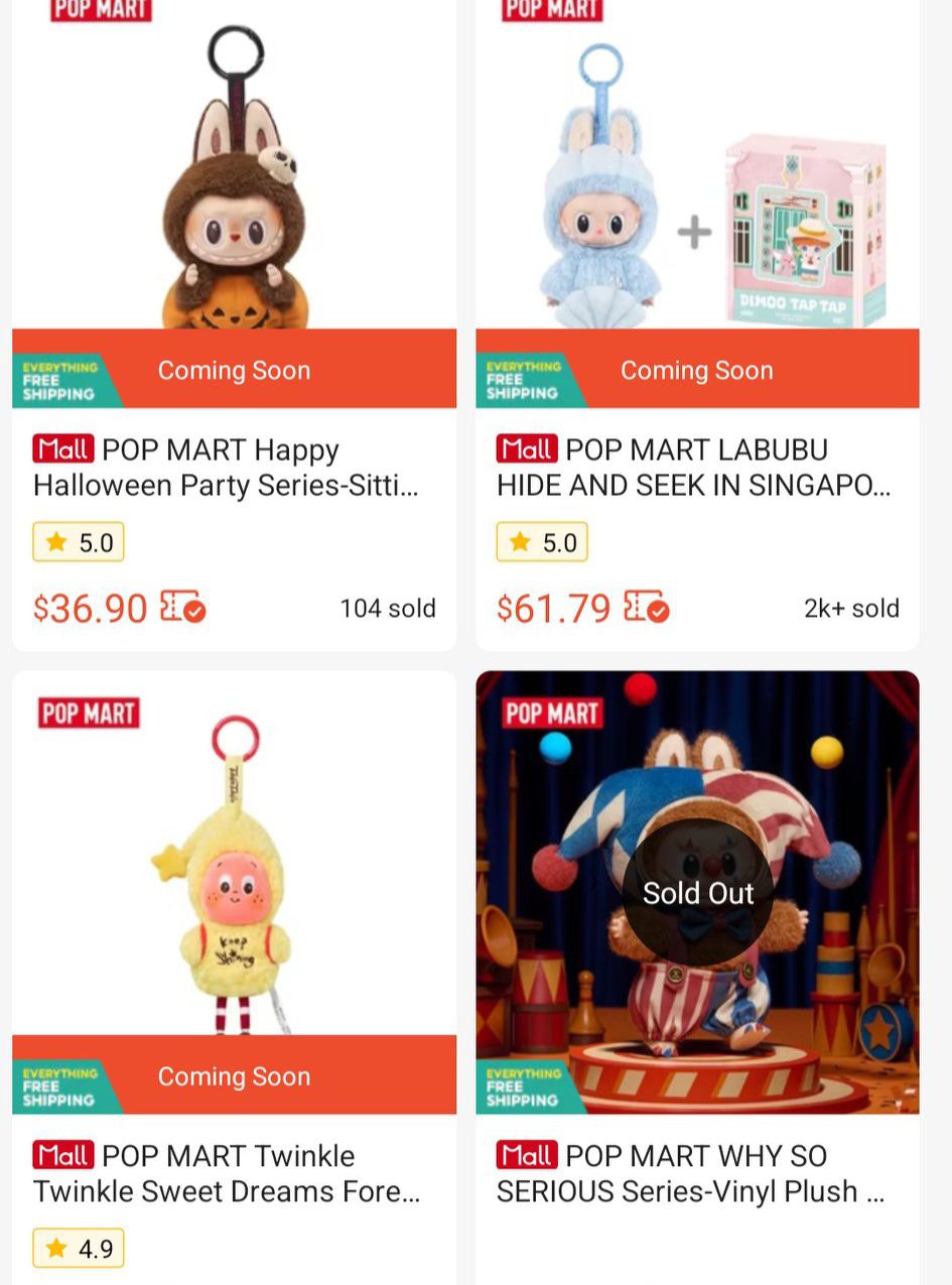 Kis-@ 専用ページ Shopee sale on plush toys