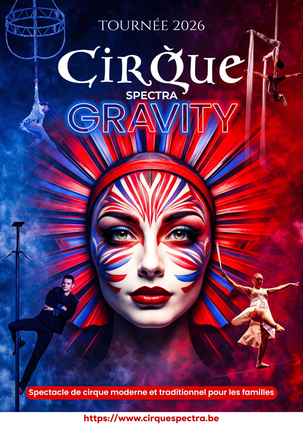Cirque Spectra - 🎪 GRAVITY – Le spectacle de cirque... | Facebook