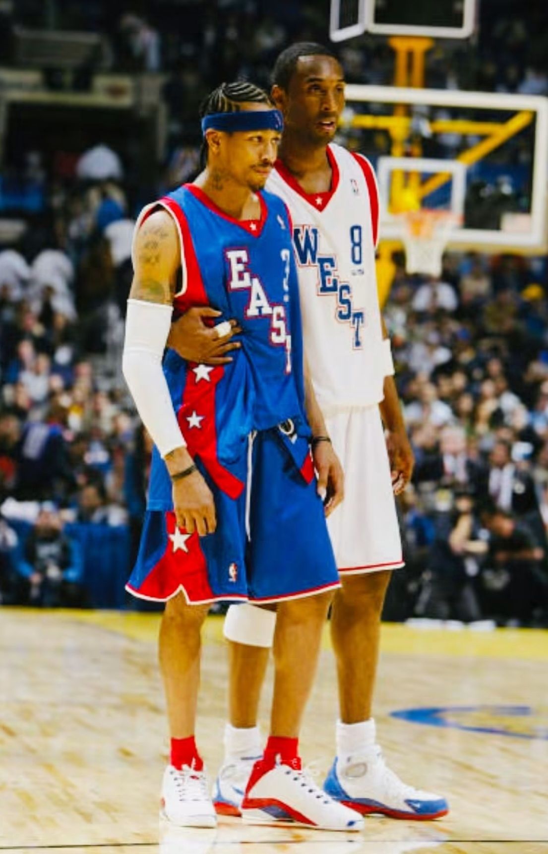 Rare photo of Kobe Bryant rocking the “All-Star” Kobe Huarache
