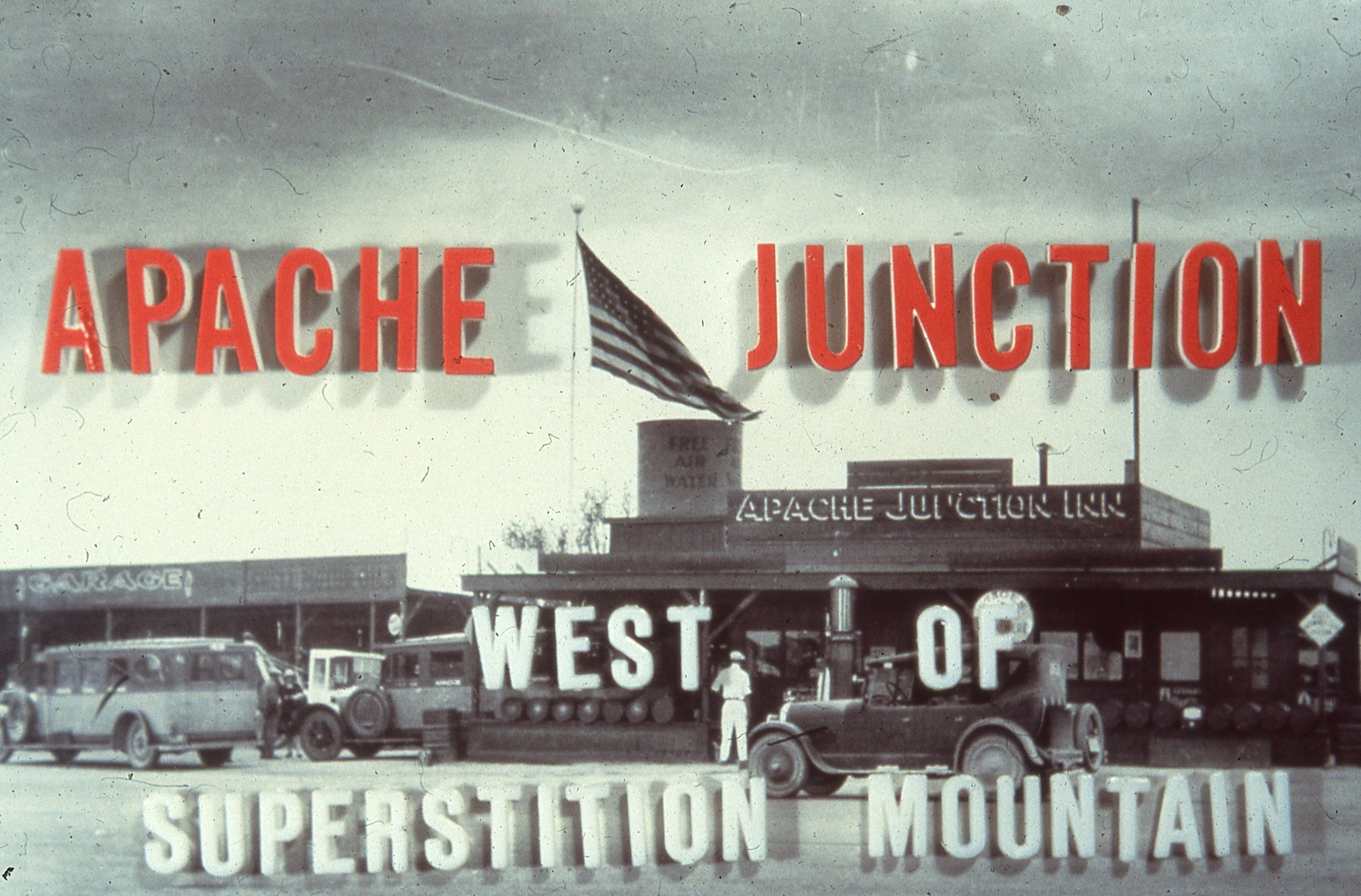 Apache Boulevard looking east from Rural Road, 1985.